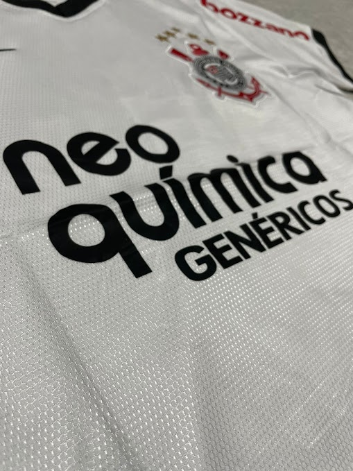 Camisa Corinthians Home - 2011/12- Versão Retro -