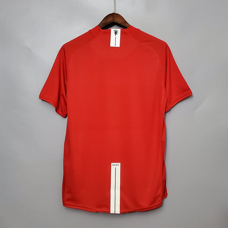 Camisa Manchester United Titular 07/08 - Versão Retro