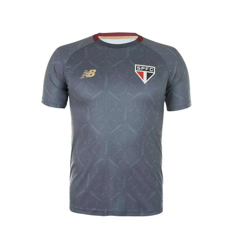 Camisa São Paulo Pré Jogo - 2025/26 - Torcedor Masculina - Cinza