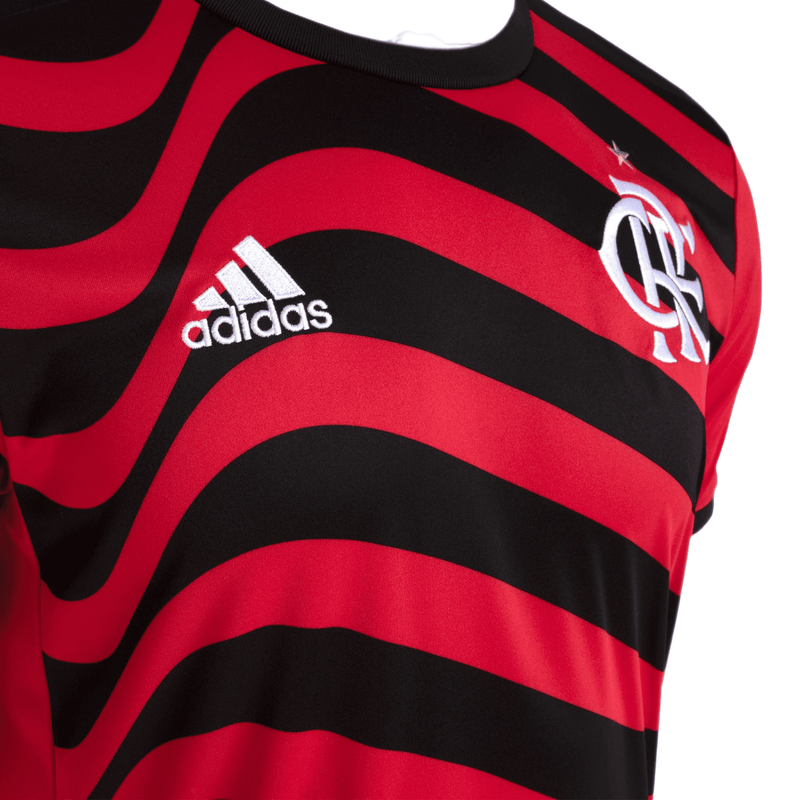 Camisa Flamengo Third - 2022/23 - Torcedor Masculina - Vermelho e Preto