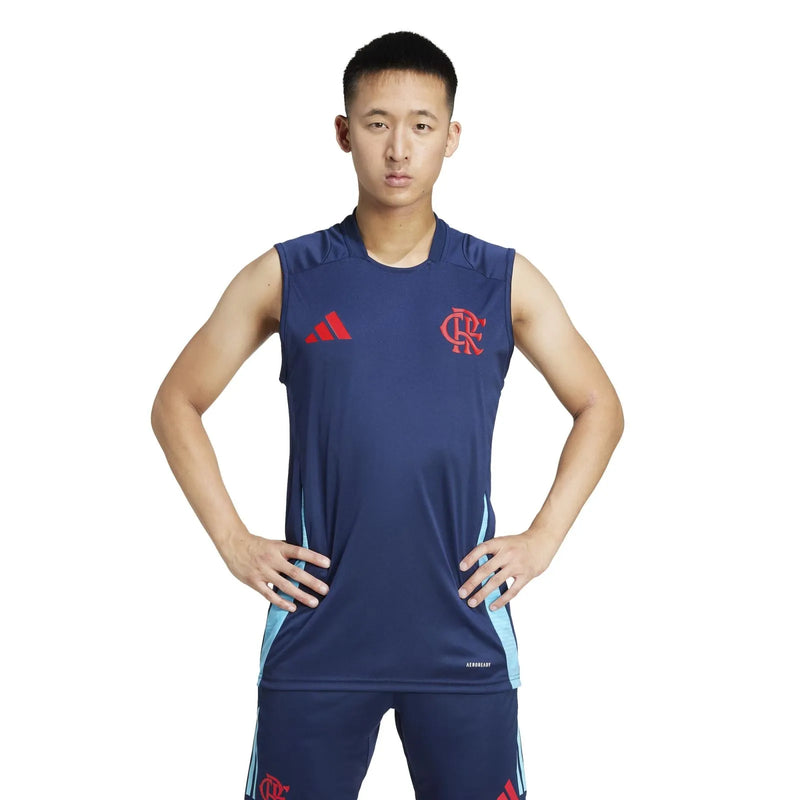 Regata Flamengo Treino - 2025/26 - Torcedor Masculina - Azul