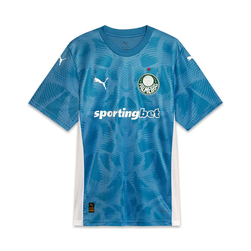 Camisa Palmeiras Goleiro - 2025/26 - Torcedor Masculina - Azul