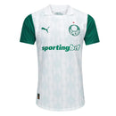 Camisa Palmeiras Away - 2025/26 - Torcedor Masculina - Branco e Verde