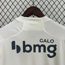 Camisa Atlético Mineiro Away 24/25 - Torcedor Masculina - Branco e Preto
