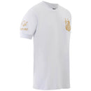 Camisa Santos Edição Especial - 2025/26 - Torcedor Masculina - Branco e Dourado