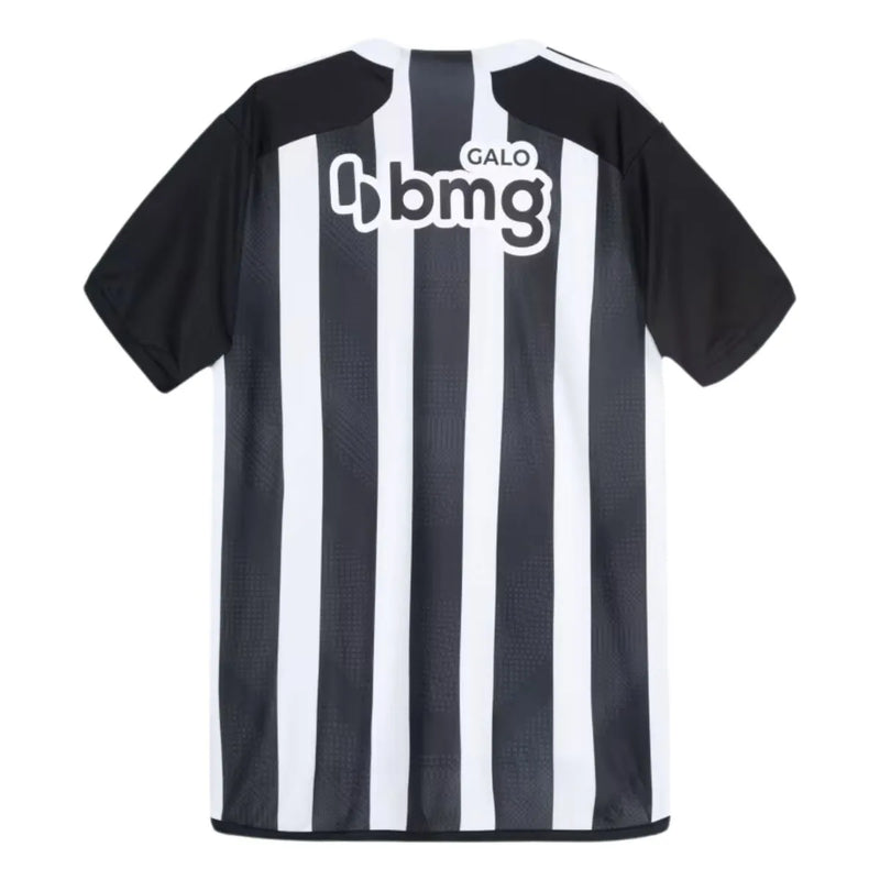 Camisa Atlético Mineiro Home 24/25 - Torcedor Masculina - Branco e Preto