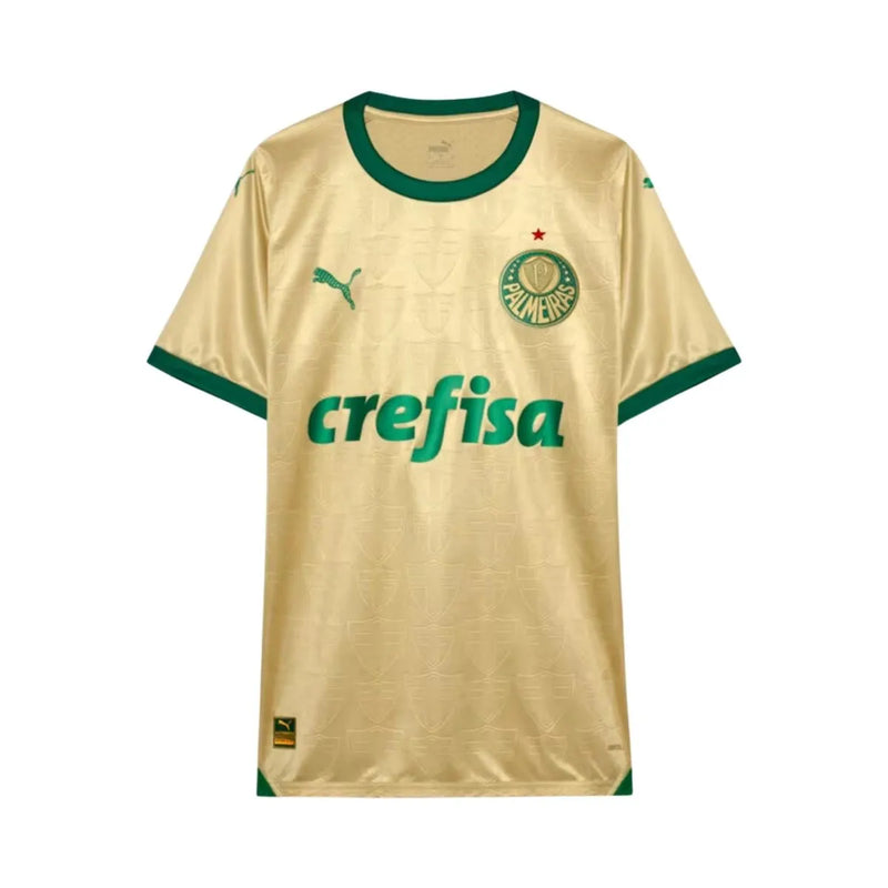 Camisa Palmeiras Third - 2024/25 - Torcedor Masculina - Dourado