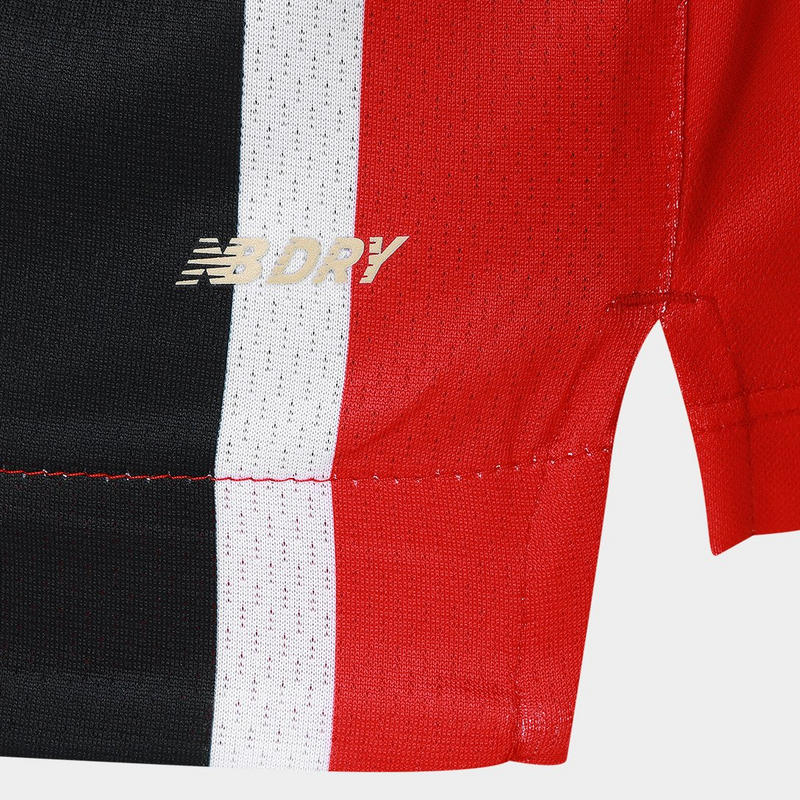 Camisa São Paulo Away - 2025/26 - Torcedor Masculino - Vermelho + Branco