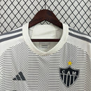 Camisa Atlético Mineiro Away 24/25 - Torcedor Masculina - Branco e Preto