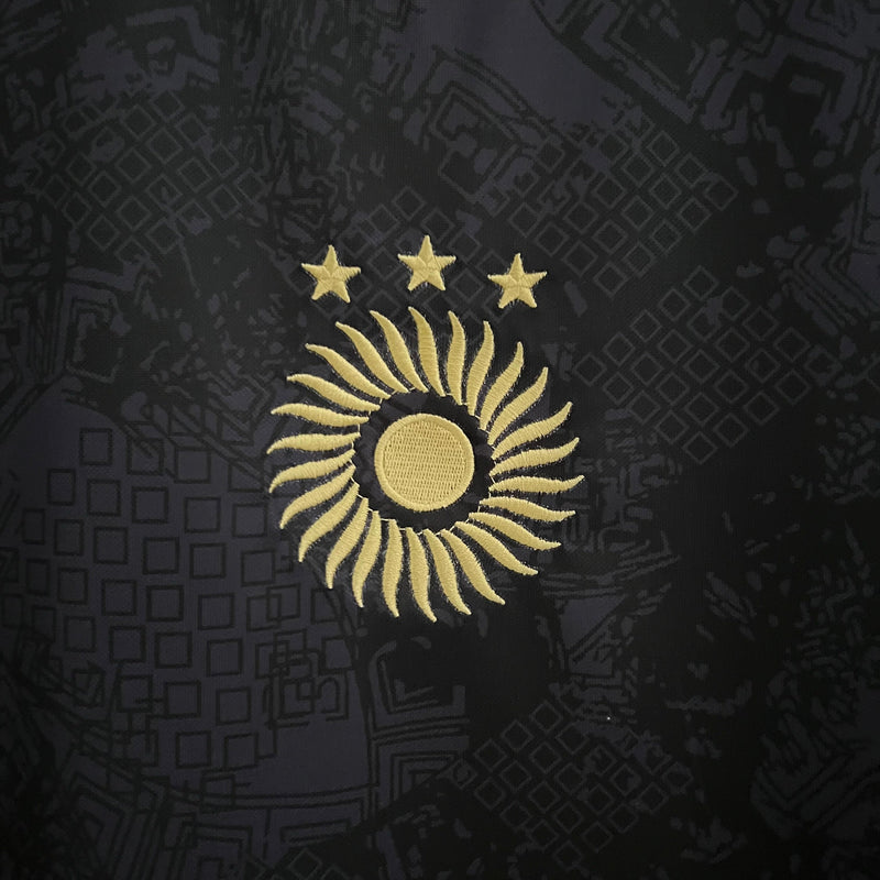 Camisa Argentina Edição The GOAT "La Pulga" 24/25 - Torcedor Lançamento