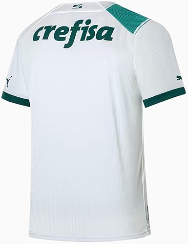 Camisa Palmeiras Away 23/24 - Torcedor Masculina - Branco e Verde