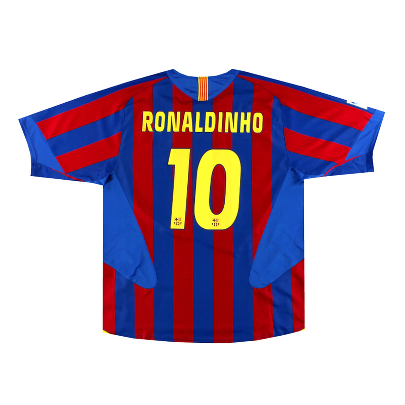 Camisa Barcelona Home - 2005/06 - Versão Retro -