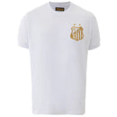 Camisa Santos Edição Especial - 2025/26 - Torcedor Masculina - Branco e Dourado