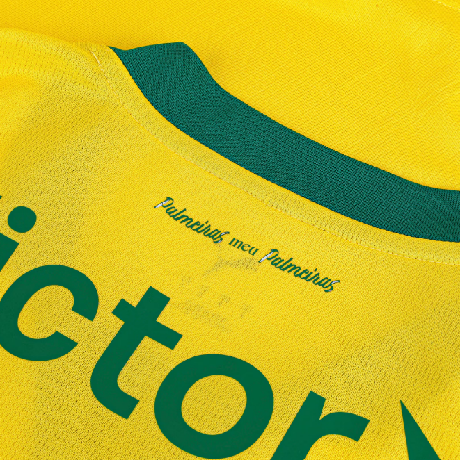 Camisa Palmeiras Home - 2025/26 - Jogador - Amarela