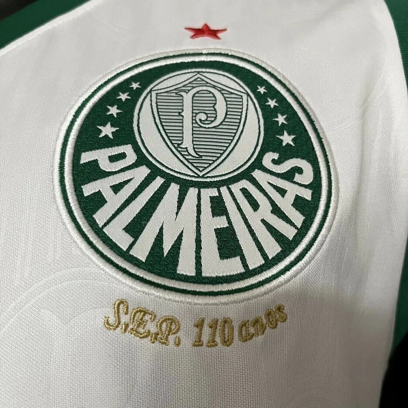 Regata Palmeiras Away - 24/25 - Torcedor Masculina - Branca