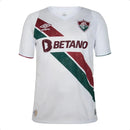 Camisa Fluminense Away 24/25 - Torcedor Masculina - Branco, Verde e Vermelho