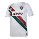 Camisa Fluminense Away 24/25 - Torcedor Masculina - Branco, Verde e Vermelho