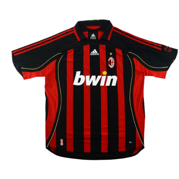 Camisa Milan Home - 2006/07 - Versão Retrô -