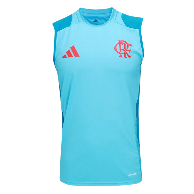 Regata Flamengo Treino 25/26 - Torcedor Masculina - Azul