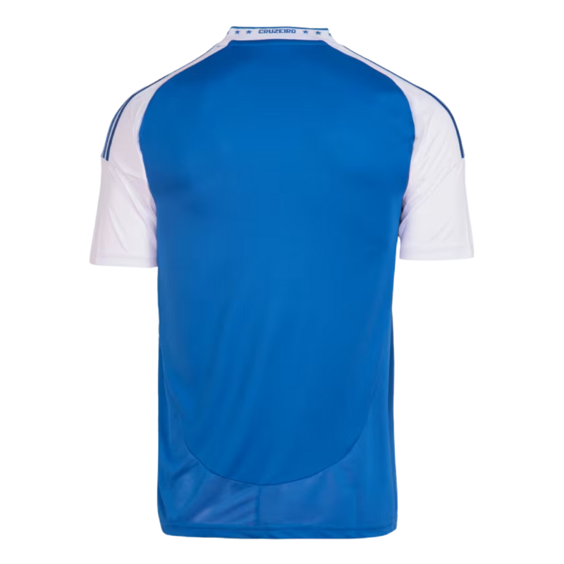 Camisa Cruzeiro Home 25/26 - Torcedor Masculina - Azul e Branco