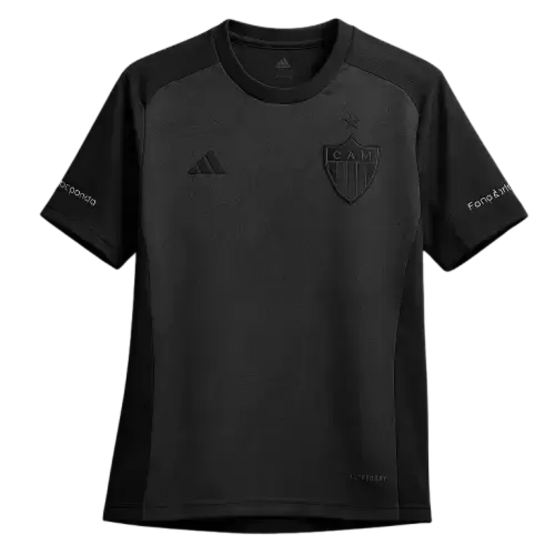 Camisa Atlético Mineiro All Black 24/25 - Torcedor Masculina - Preto