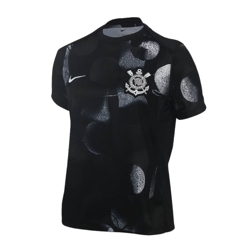 Camisa Corinthians Pré Jogo 25/26 - Torcedor Masculina - Preto