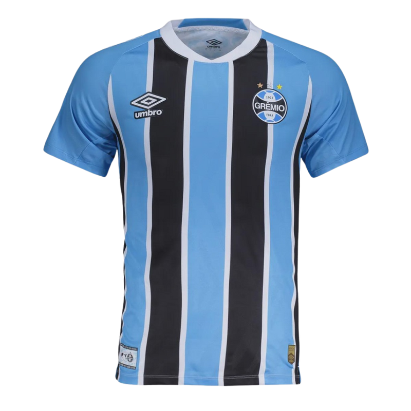 Camisa Grêmio Home 25/26 - Torcedor Masculina - Azul e Preto