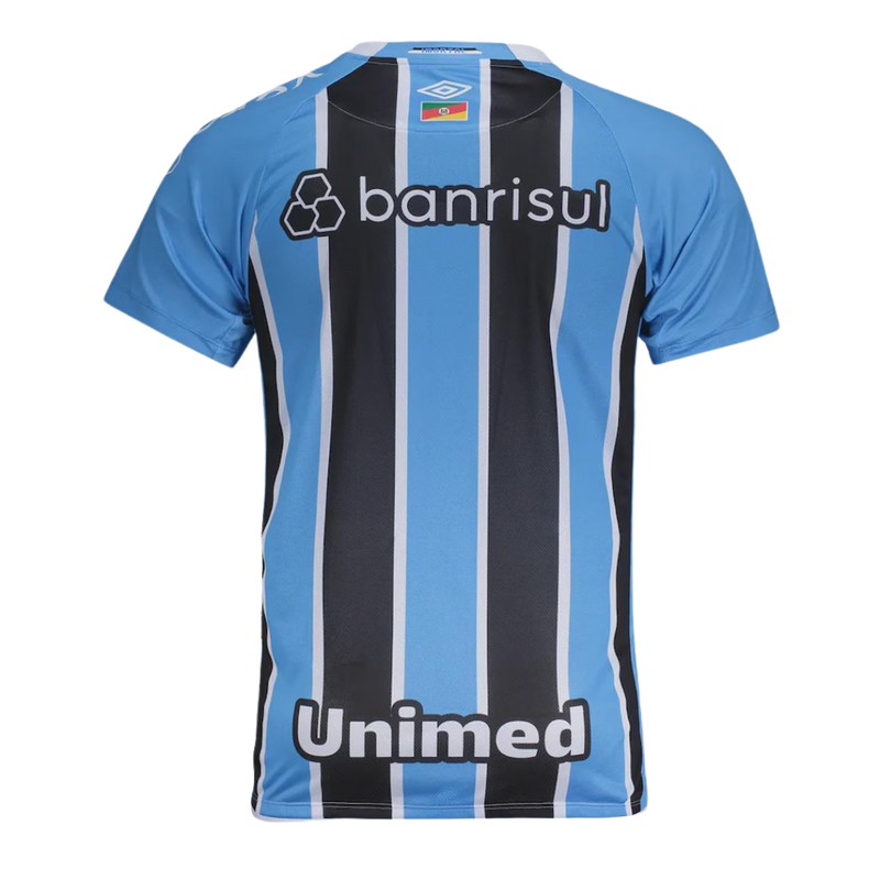 Camisa Grêmio Home 25/26 - Torcedor Masculina - Azul e Preto