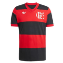 Camisa Flamengo Home Edição Comemorativa 1981 - Torcedor Masculina - Vermelho e Preto