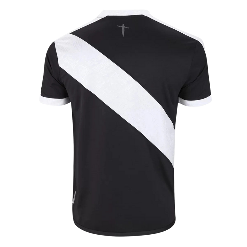 Camisa Vasco Home 24/25 - Torcedor Masculina - Preto e Branco