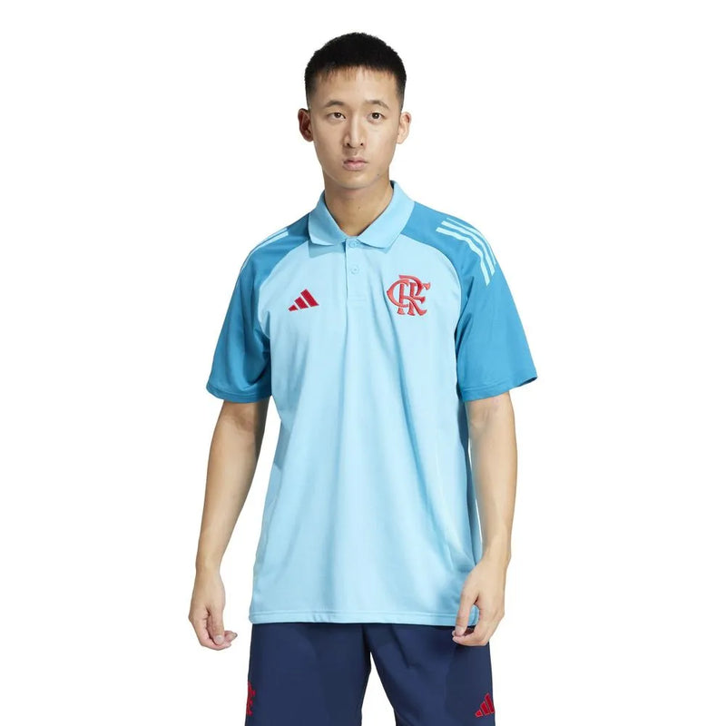 Camisa Polo Flamengo - 2025/26 - Torcedor Masculina - Azul