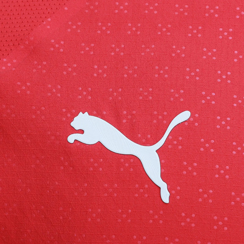 Camisa Seleção Portugal Home 25/26 s/n Jogador Puma Masculina - Vermelho