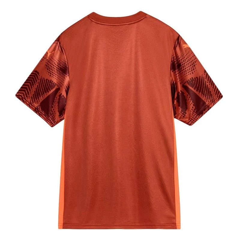 Camisa Palmeiras Goleiro - 2025/26 - Torcedor Masculina - Vermelho e Laranja
