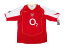 Camisa Arsenal Home - 2004/05 - Versão Retro -