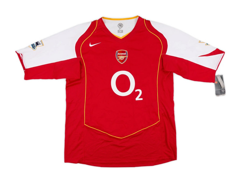 Camisa Arsenal Home - 2004/05 - Versão Retro -