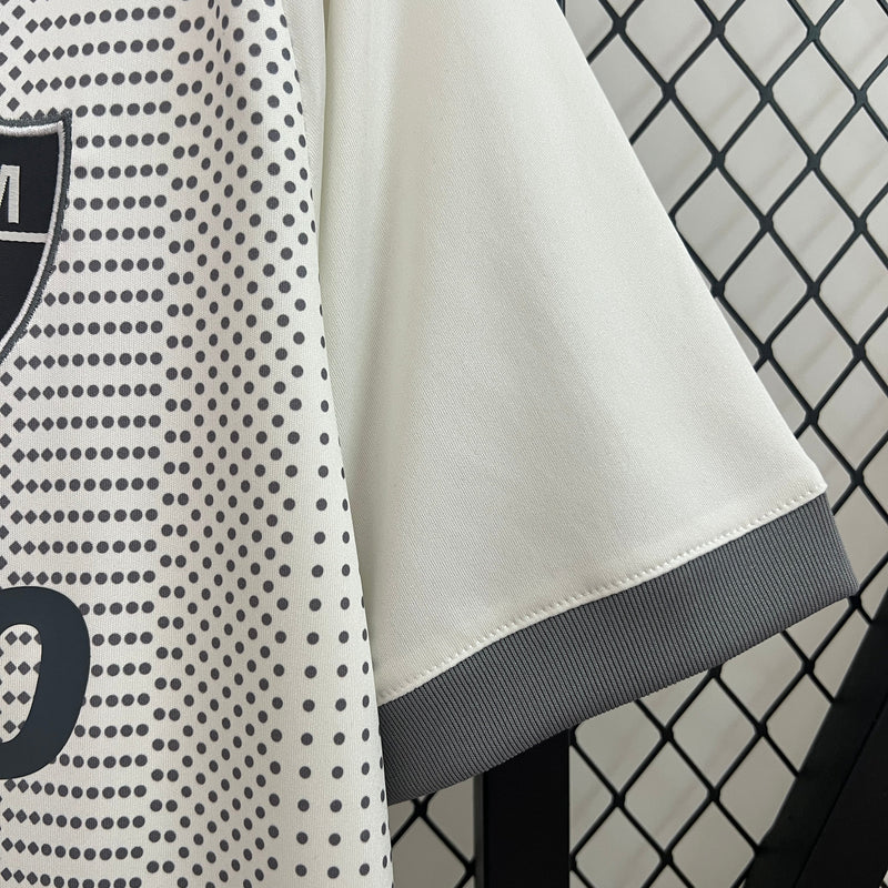 Camisa Atlético Mineiro Away 24/25 - Torcedor Masculina - Branco e Preto