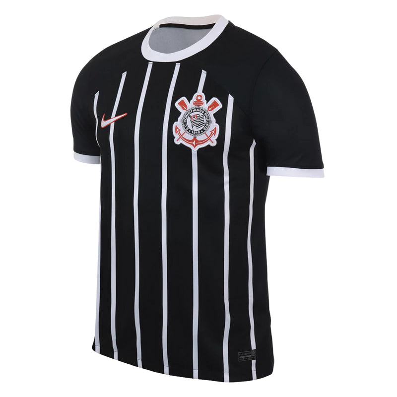 Camisa Corinthians Away 23/24 - Torcedor Masculina - Preto e Branco