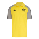 Camisa Polo Flamengo - 2024/25 - Torcedor Masculina -  Amarelo