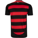 Camisa Flamengo Home - 2025/26 - Torcedor Masculina - Preto e Vermelho