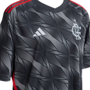 Camisa Flamengo Third - 2024/25 - Torcedor Masculina - Preto e Cinza