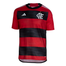 Camisa Flamengo Home - 2024/25 - Torcedor Masculina - Vermelho e Preto