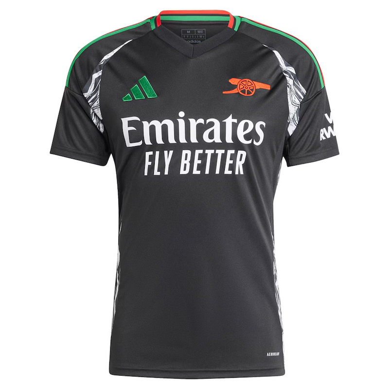 Camisa Arsenal Away - 2024/25 - Torcedor Masculino - Preta