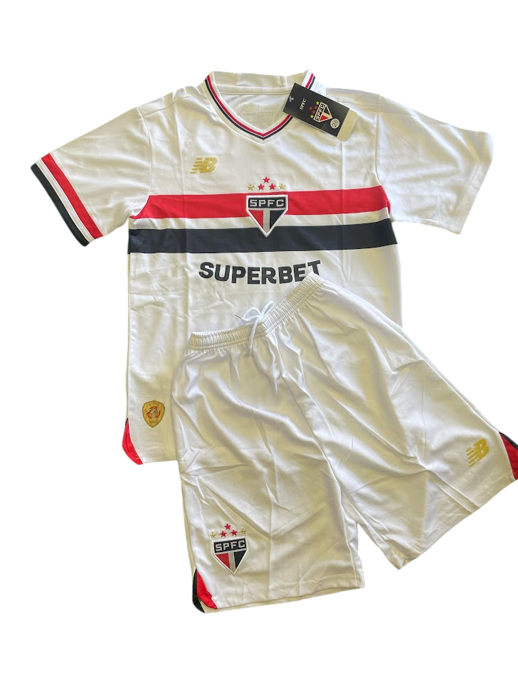 Kit Infantil São Paulo - Home - 2025/26