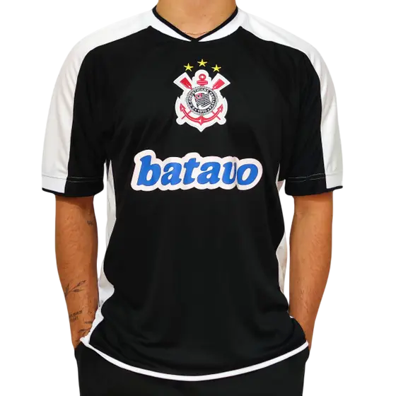 Camisa Corinthians Mundial - 2000 - Versão Retrô