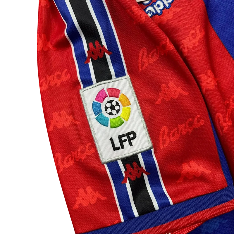 Camisa Barcelona Kappa - 1996/97 - Versão Retrô