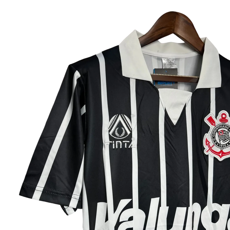 Camisa Corinthians Kalunga - 1990 -  Versão Retrô