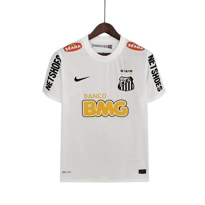Camisa Santos Home  - 2012/13 - Versão Retrô