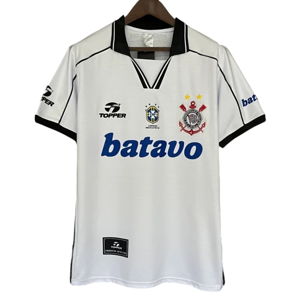 Camisa Corinthians Home - 1999 - Versão Retrô