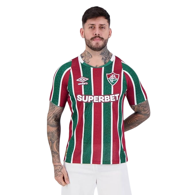 Camisa Fluminense Home - 2024/25 - Torcedor Masculino