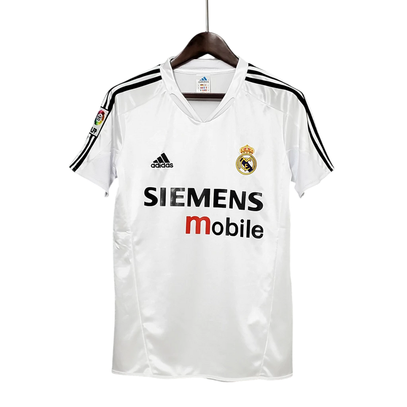 Camisa Real Madrid Home - 2004/05 - Versão Retro -